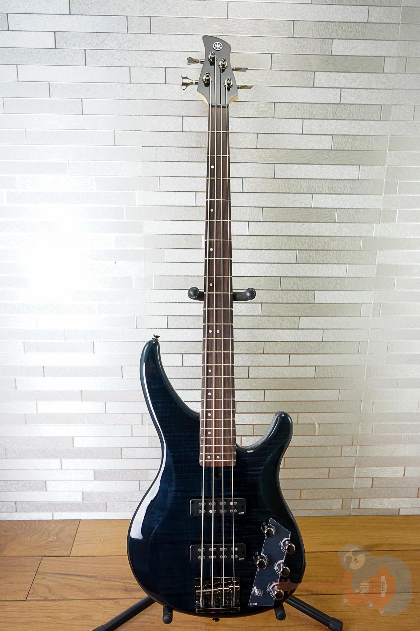 Yamaha TRBX604FM 4-String Translucent Black Bass Guitar