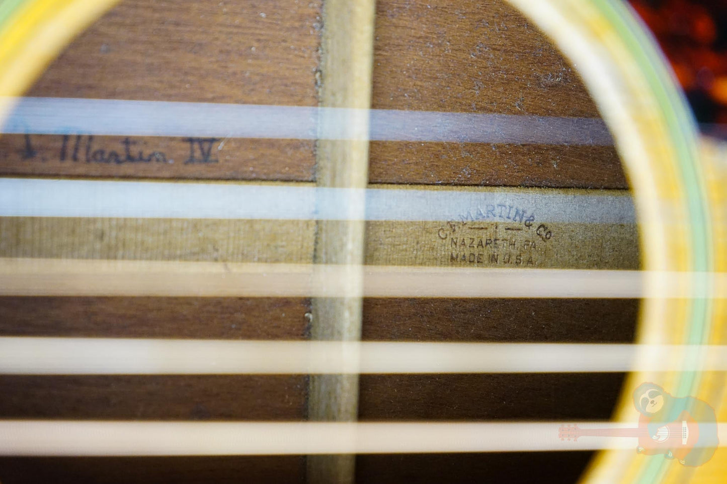 Martin D-18 Acoustic Guitar Natural Vintage 1963