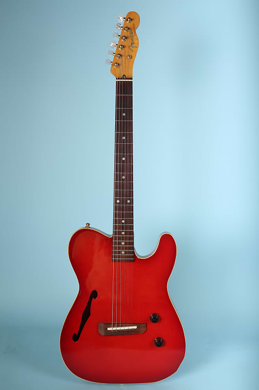 1991 Fender Telecaster TLAC Special Order Korina Made In Japan Red Electric Guitar MIJ