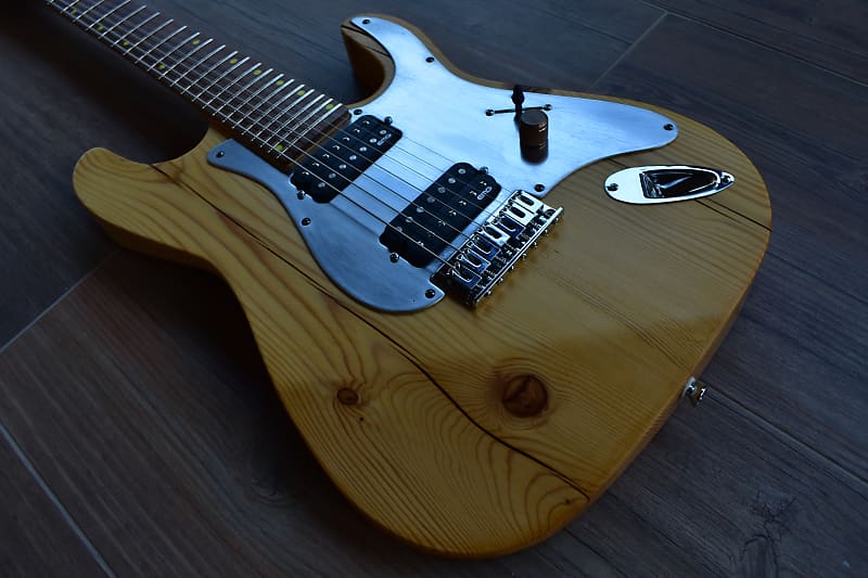 7-String / Fender style / Stratocaster / EMG / Handmade / Reclaimed Wood / ...