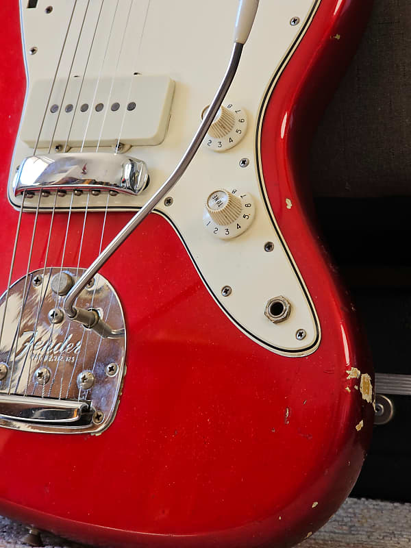 Vintage Fender Jazzmaster 1965 Candy Apple Red L Serial