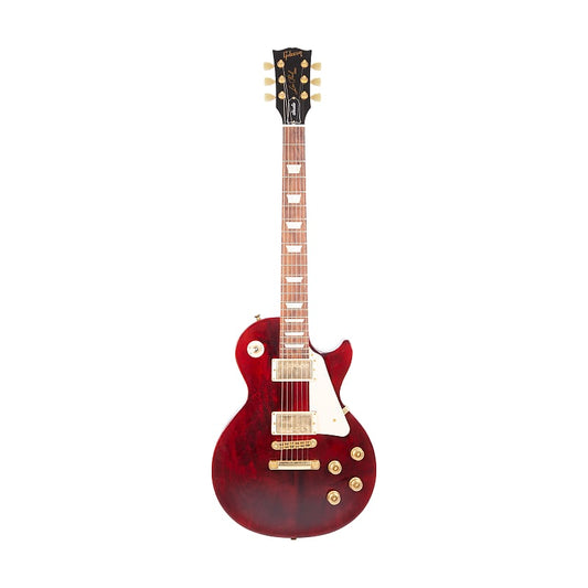 2012 Gibson Les Paul Studio Electric Guitar, Wine Red, Gold Hardware, 127820468