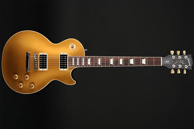 Gibson Slash Victoria Les Paul Standard Goldtop Dark Back #225020072