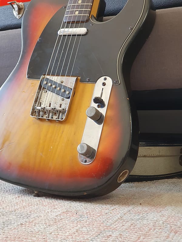 Vintage Fender Telecaster 1976 Sunburst w Ash Body CBS