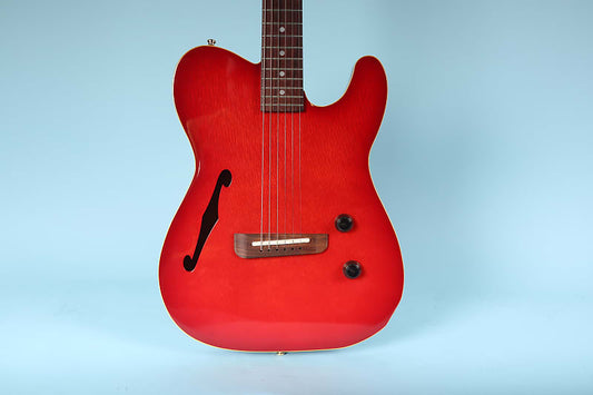 1991 Fender Telecaster TLAC Special Order Korina Made In Japan Red Electric Guitar MIJ