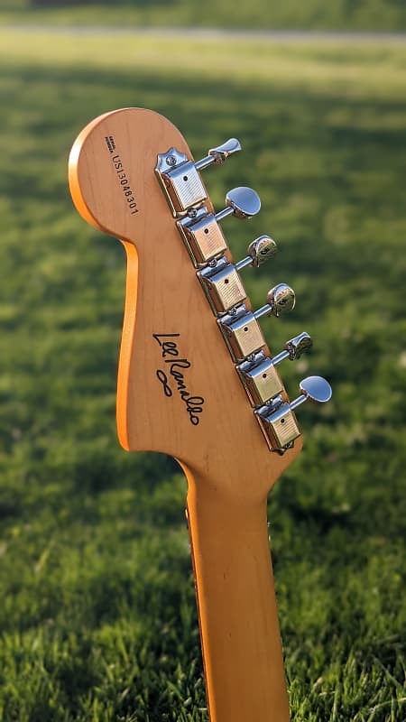 2013 Fender Lee Ranaldo Artist Series Signature Jazzmaster - Sapphire Blue Transparent
