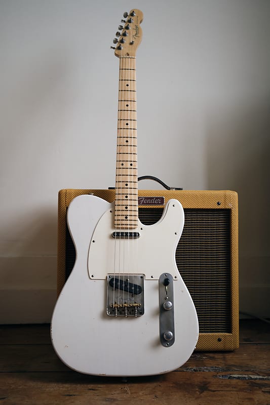 Fender American Professional Telecaster with Maple Fretboard 2018 - White Blonde