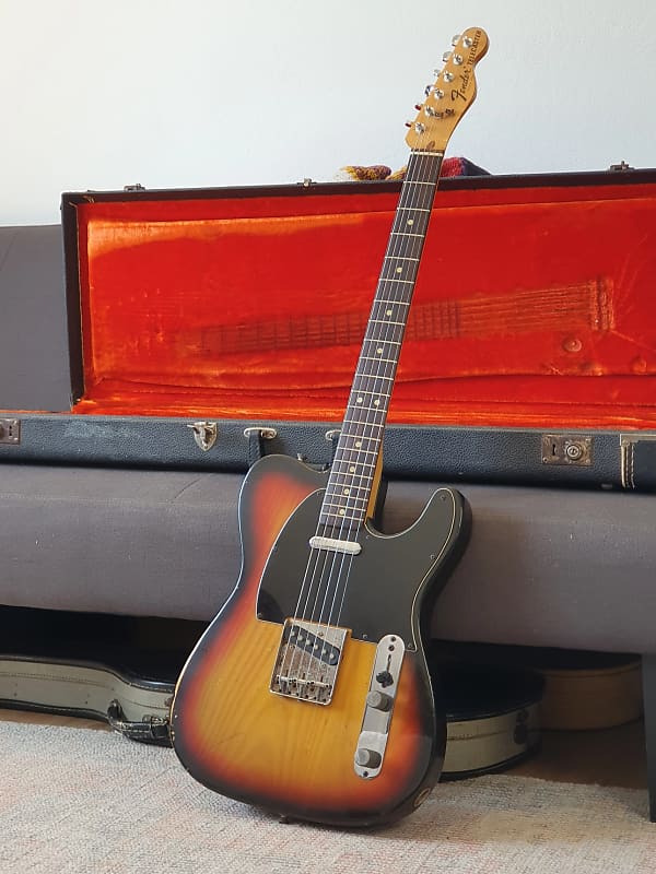 Vintage Fender Telecaster 1976 Sunburst w Ash Body CBS